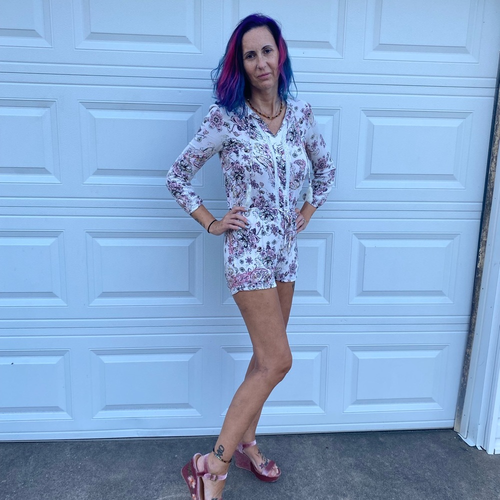 Floral romper